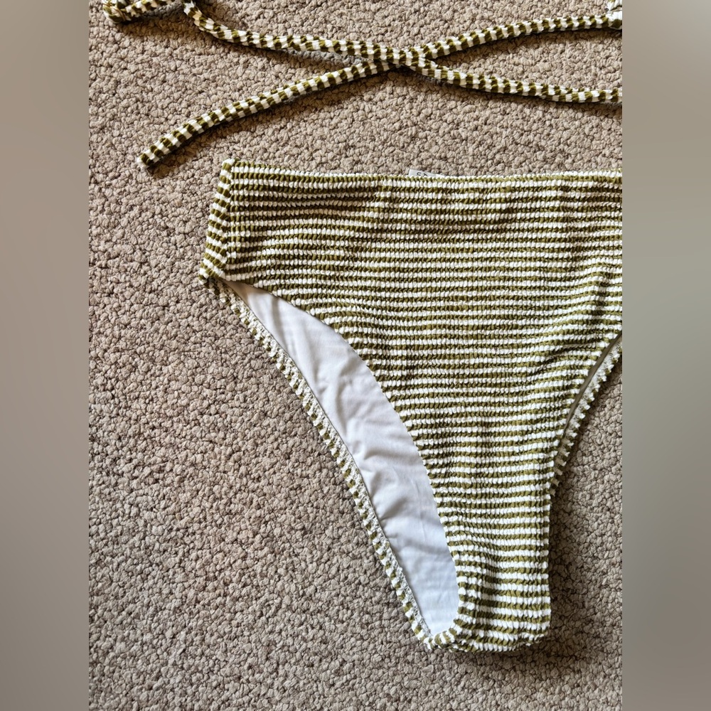 Rhythm High Waist Ribbed Bikini Bottom - Picture 5 of 9